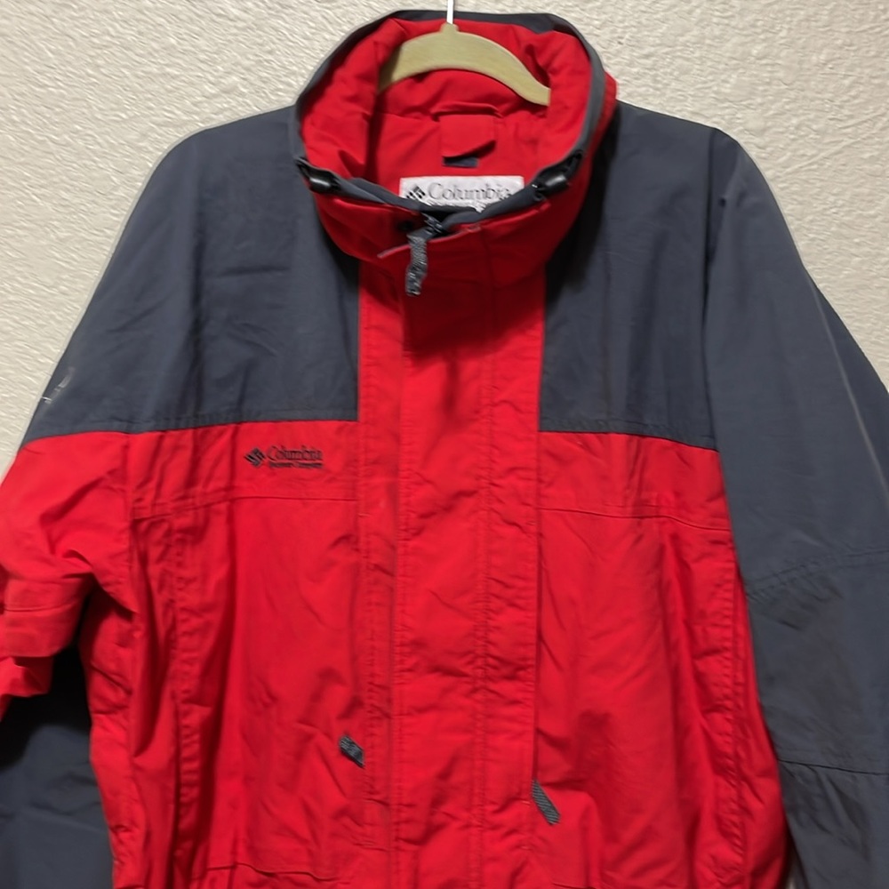 Columbia Men's Red Core Interchangeable Jacket. Very Good Condition. Size XL. - Picture 2 of 15